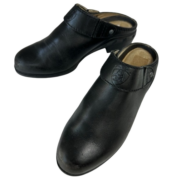 Ariat Black Western Comfort Mules, Size 7 - Picture 1 of 12